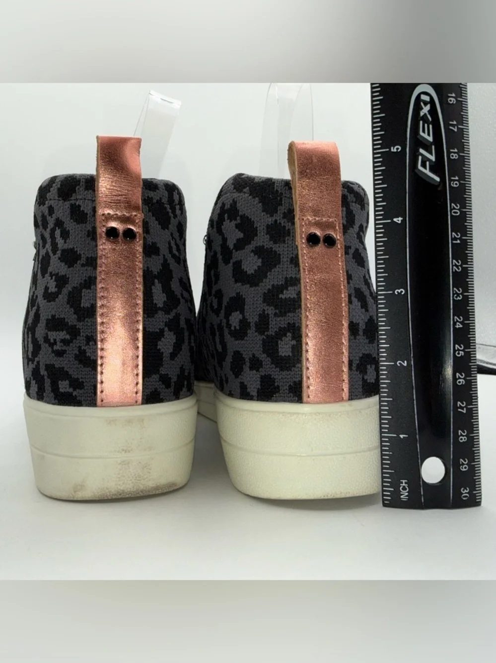 Ryka Womens Vera Animal Print Ankle Boots Size 8 Medium Slip On Surround Fit